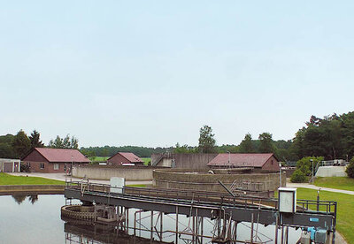 Die Kläranlage in Bad Bentheim